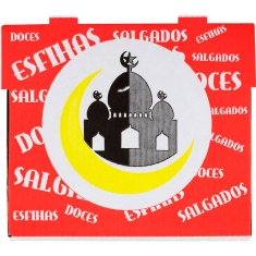 Caixa para Salgado N.10 Conjugada RCP 25un