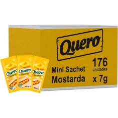 Mostarda Quero Sachê 176x7g