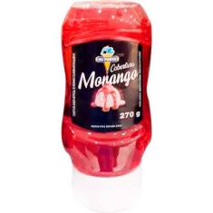Cobertura para Sorvete Morango Du Porto 270g