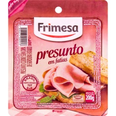 Presunto Cozido sem Capa de Gordura Fatiado Frimesa 200g