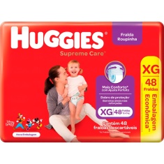 Fralda Roupinha Supreme Care Hiper XG 48un Huggies