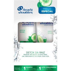 Kit Shampoo+Condicionador Detox Head&Shoulders 200+170ml