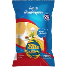 Pão de Hambúrguer Elite Pan 280g