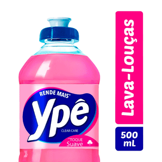 Detergente Líquido Ypê Clear Care 500ml
