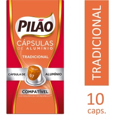 Cápsulas de Café Espresso 07 Pilão 10un