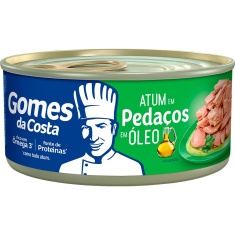 Atum em Pedaços e em Óleo Gomes da Costa 170g