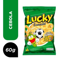 Salgadinho de Anel Cebola Lucky 60g