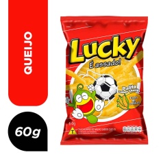 Salgadinho de Milho e Queijo Lucky 60g