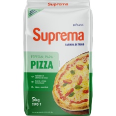 Farinha de Trigo Especial para Pizza Suprema Bunge 5Kg