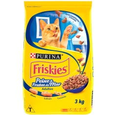 Ração para Gatos Sabor Frutos do Mar Friskies 3kg