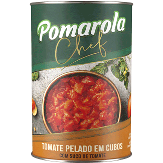 Tomate Pelado em Cubos Pomarola 400g