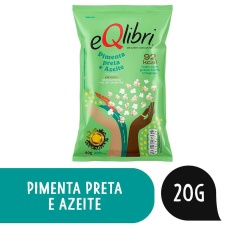 Pipoca Pronta Pimenta Preta e Azeite Eqlibri 20g