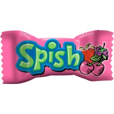 Chiclete de Tutti Frutti Spish Sukest 225g