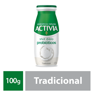Leite Fermentado Tradicional Shot Activia 100g