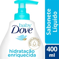 Sabonete Líquido Baby Dove Hidratação Enriquecida 400ml