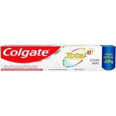 Creme Dental Clean Mint Total 12 Colgate 220g