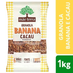 Granola Banana e Cacau Mãe Terra 1kg