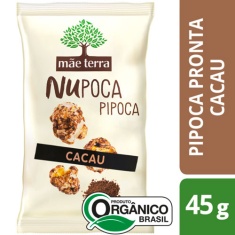 Pipoca Nupoca Cacau Mãe Terra 45g