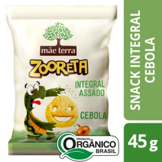 Salgadinho Zooreta Cebola Mãe Terra 45g