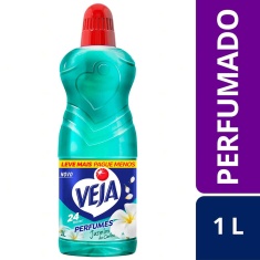 Limpador Perfumado Jasmim do Caribe Veja 1L