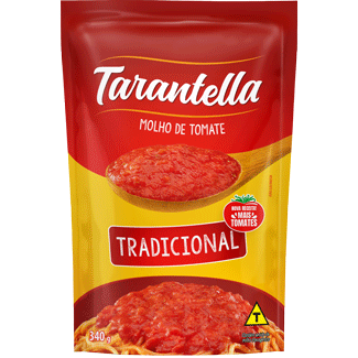 Molho de Tomate Tradicional Refogado Tarantella 340g