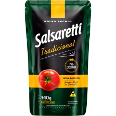 Molho de Tomate Tradicional Refogado Salsaretti Sachê 340g