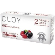 Sabonete Beauty Bars Red Fruits Cloy 2X80g