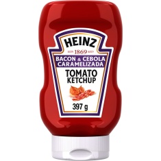 Ketchup Bacon com Cebola Heinz 397g