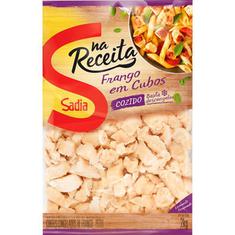 Peito de Frango em Cubos Temperado Cozido Sadia 2kg