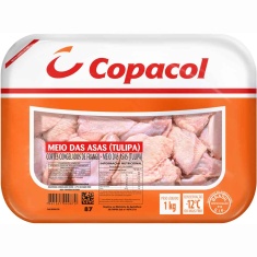 Meio da Asa de Frango Copacol 1kg
