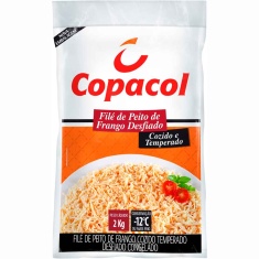 Filé de Peito de Frango Temperado e Cozido Copacol 2kg