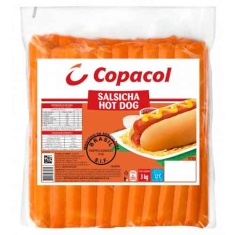Salsicha Hot Dog Congelada Copacol 3Kg