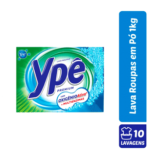 Lava Roupa em Pó Ypê Premium 1kg