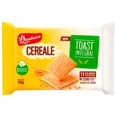 Torrada Cereale Toast Integral Bauducco 128g