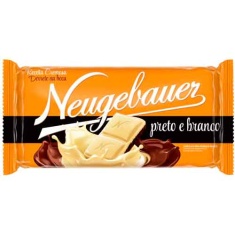 Chocolate Tablete Preto e Branco Neugebauer 90g