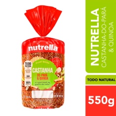 Pão Integral Castanha-do-Pará & Quinoa Nutrella 350g