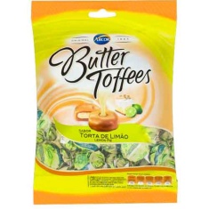 Bala Butter Toffees Torta de limão Arcor 500g