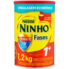 Composto Lácteo em Pó Ninho Fases 1+ Nestlé 1,2Kg
