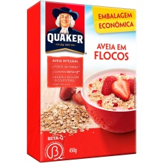 Aveia em Flocos Quaker 450g