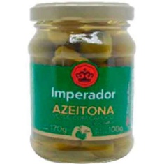 Azeitona Verde com Caroço Imperador 100g