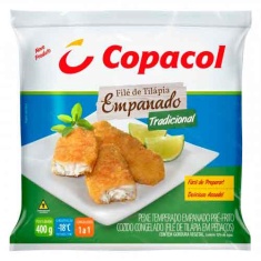 Filé de Tilápia Empanado Tradicional Copacol 400g