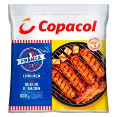 Linguiça de Frango com Queijo e Bacon Copacol 600g