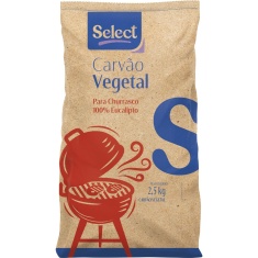 Carvão Vegetal Select 2,5Kg