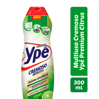 Limpador Cremoso Citrus Ypê 300ml