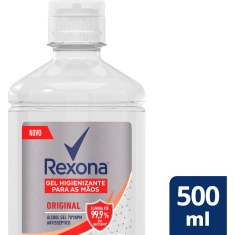Álcool em Gel 70% Original Rexona 500ml