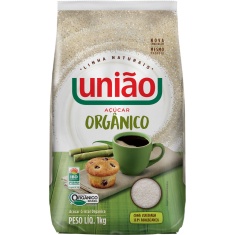 Açúcar Cristal Orgânico União 1Kg