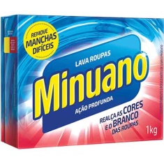 Lava Roupa em Pó Ação Profunda Minuano 1Kg