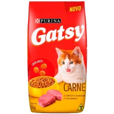 Alimento para Gatos Carne Gatsy Purina 1kg