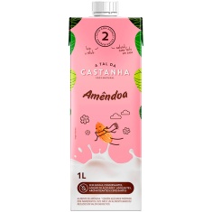 Bebida A Tal da Castanha Amêndoa 1L
