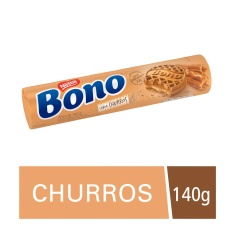 Biscoito Recheado Sabor Churros Bono Nestlé 140g